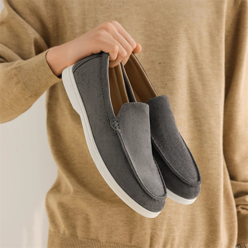 Men’s Outdoor Casual Loafers – Breathable Non-Slip Walking Shoes, Comfortable Driving Flats