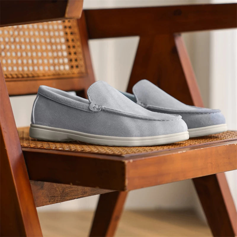 Men’s Outdoor Casual Loafers – Breathable Non-Slip Walking Shoes, Comfortable Driving Flats
