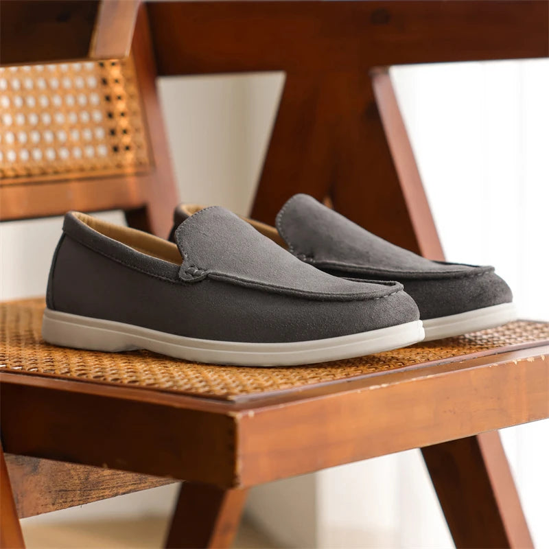 Men’s Outdoor Casual Loafers – Breathable Non-Slip Walking Shoes, Comfortable Driving Flats