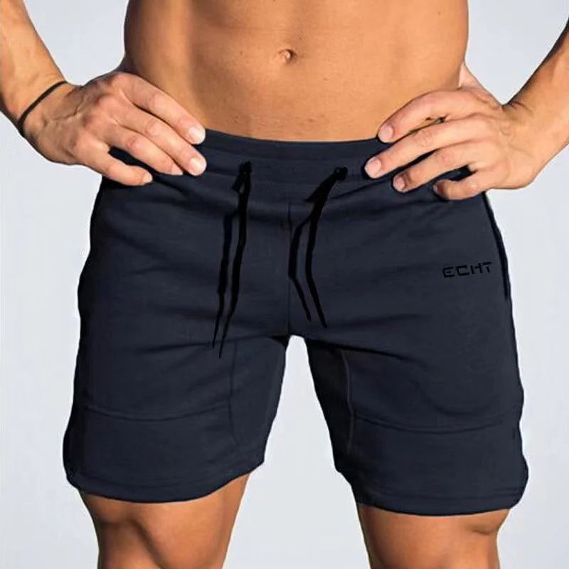 Men’s Breathable Gym Shorts – Zip Pocket Running Joggers for Summer Sports