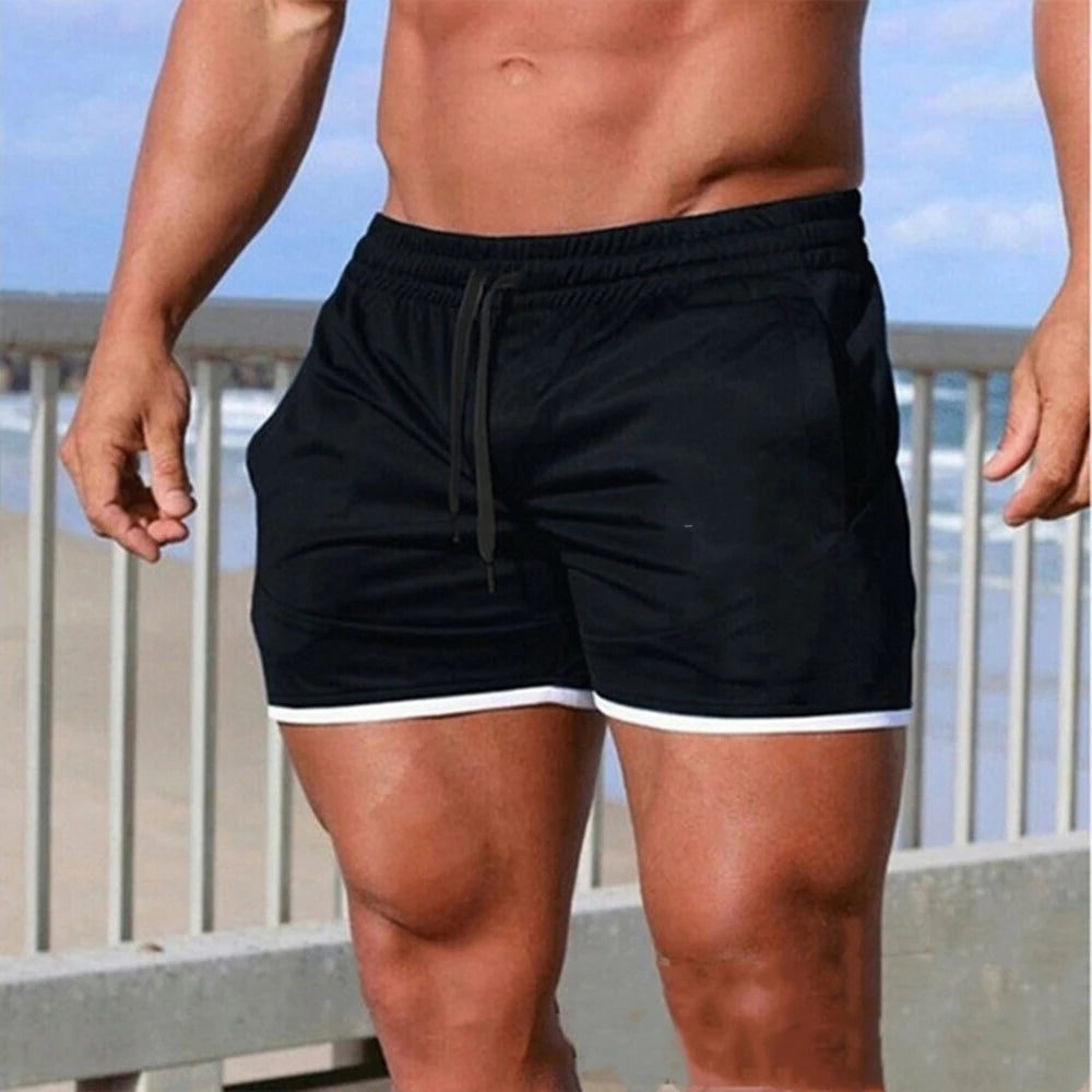 Men’s Mesh Sports Shorts – Summer Fitness & Basketball Training Shorts