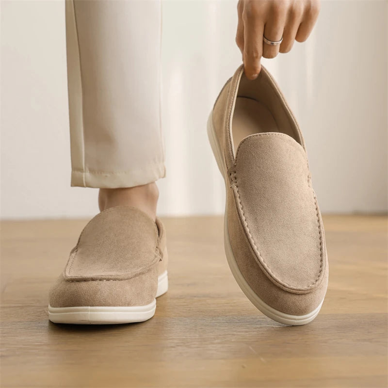 Men’s Outdoor Casual Loafers – Breathable Non-Slip Walking Shoes, Comfortable Driving Flats