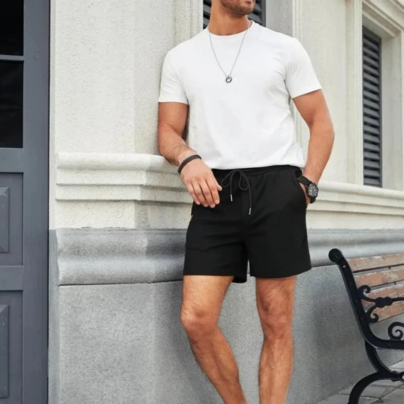 Men’s Summer Casual Sports Shorts – Breathable Fitness & Jogging Sweatpants