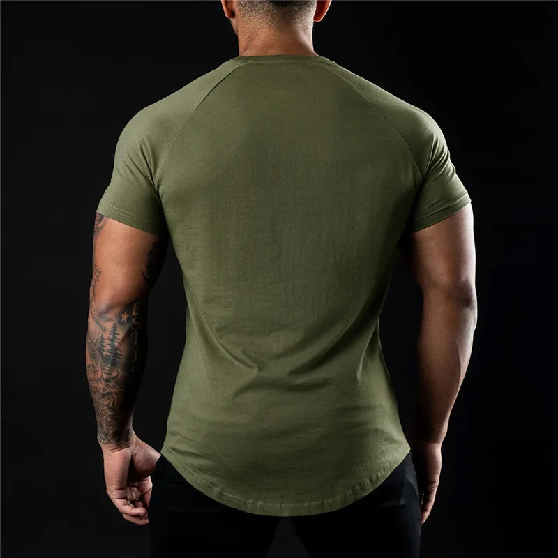 Men’s V-Neck Short Sleeve Casual T-Shirt