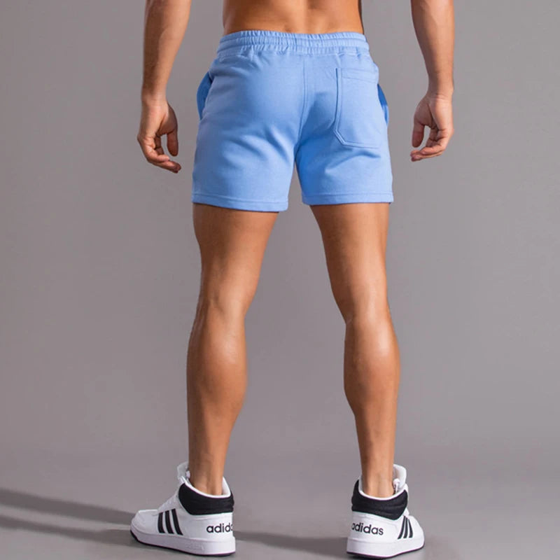Men’s Cotton Casual Shorts – Summer Shorts with Side Pockets and Zipper
