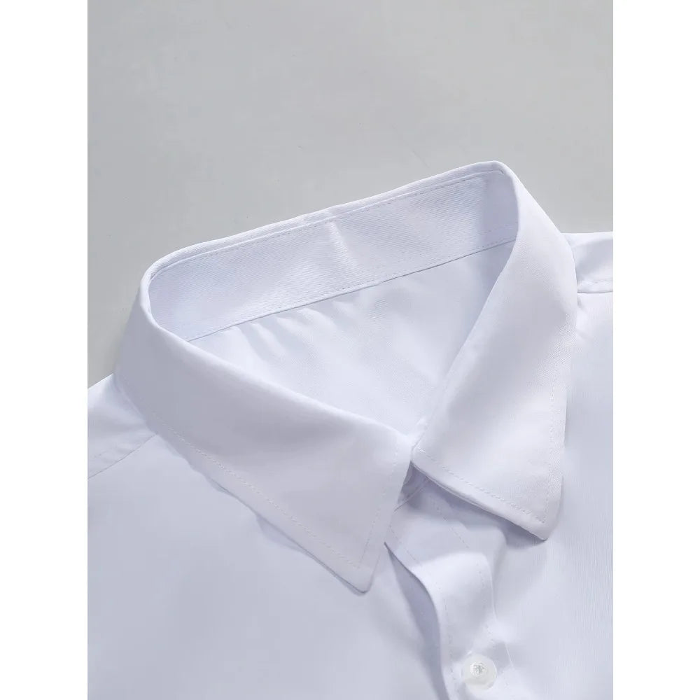 FGKKS Men’s Dress Shirt – Premium Slim Fit with Stretch Fabric