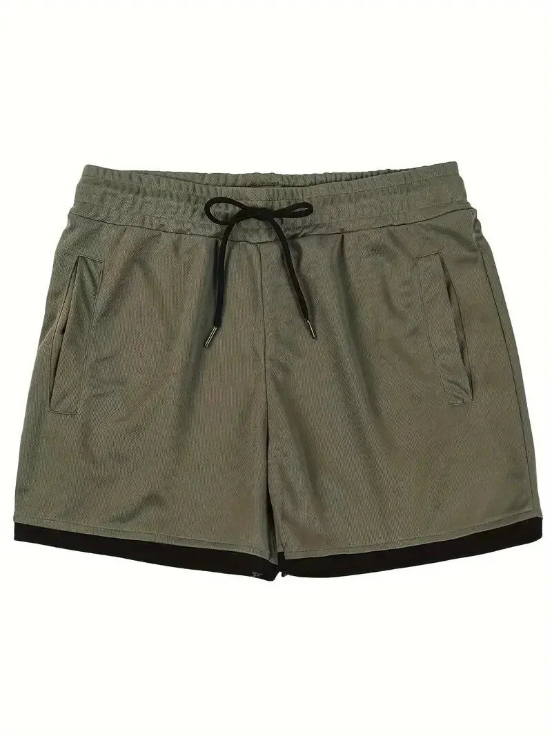 Men’s Mesh Sports Shorts – Summer Fitness & Basketball Training Shorts