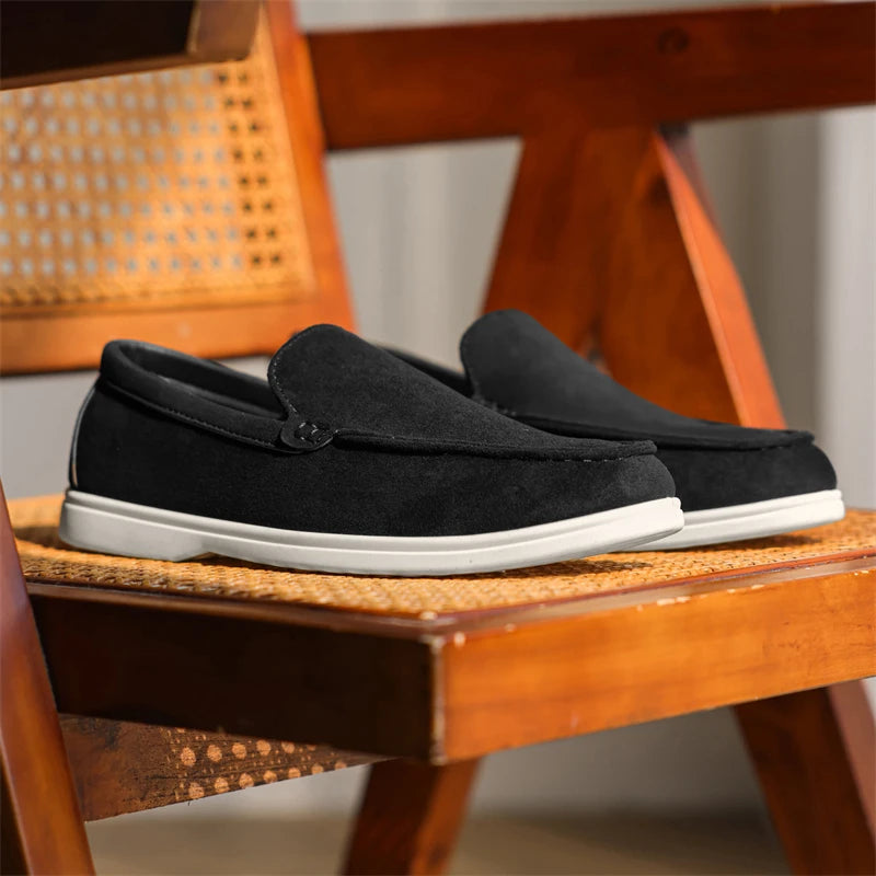 Men’s Outdoor Casual Loafers – Breathable Non-Slip Walking Shoes, Comfortable Driving Flats