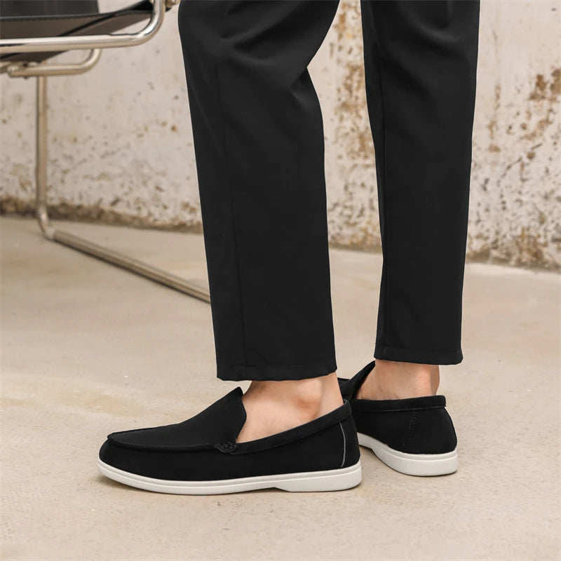 Men’s Outdoor Casual Loafers – Breathable Non-Slip Walking Shoes, Comfortable Driving Flats