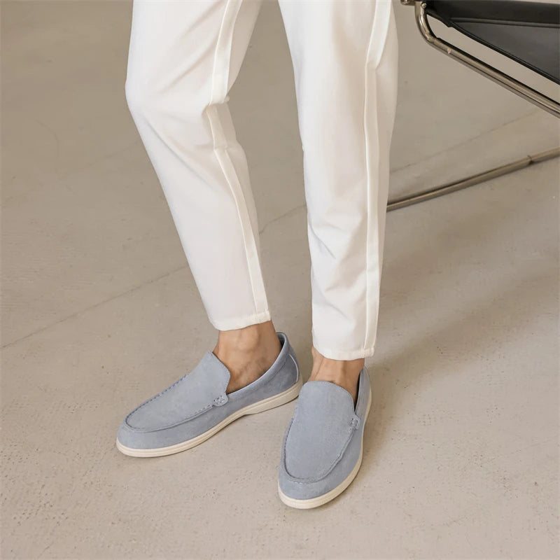 Men’s Outdoor Casual Loafers – Breathable Non-Slip Walking Shoes, Comfortable Driving Flats