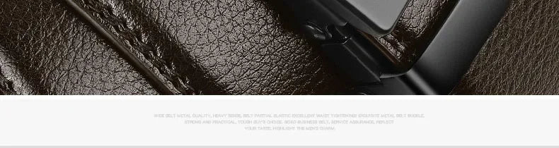 Men’s Automatic Buckle PU Leather Belt – Business & Casual