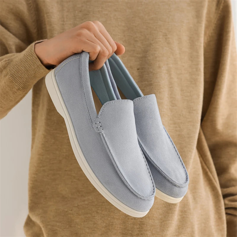Men’s Outdoor Casual Loafers – Breathable Non-Slip Walking Shoes, Comfortable Driving Flats