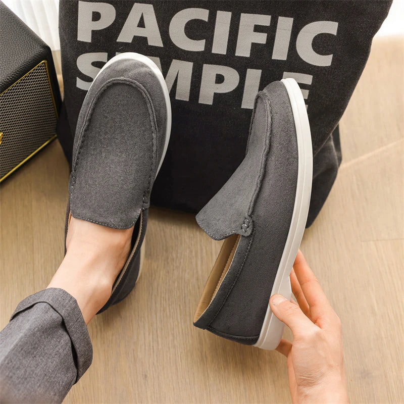 Men’s Outdoor Casual Loafers – Breathable Non-Slip Walking Shoes, Comfortable Driving Flats