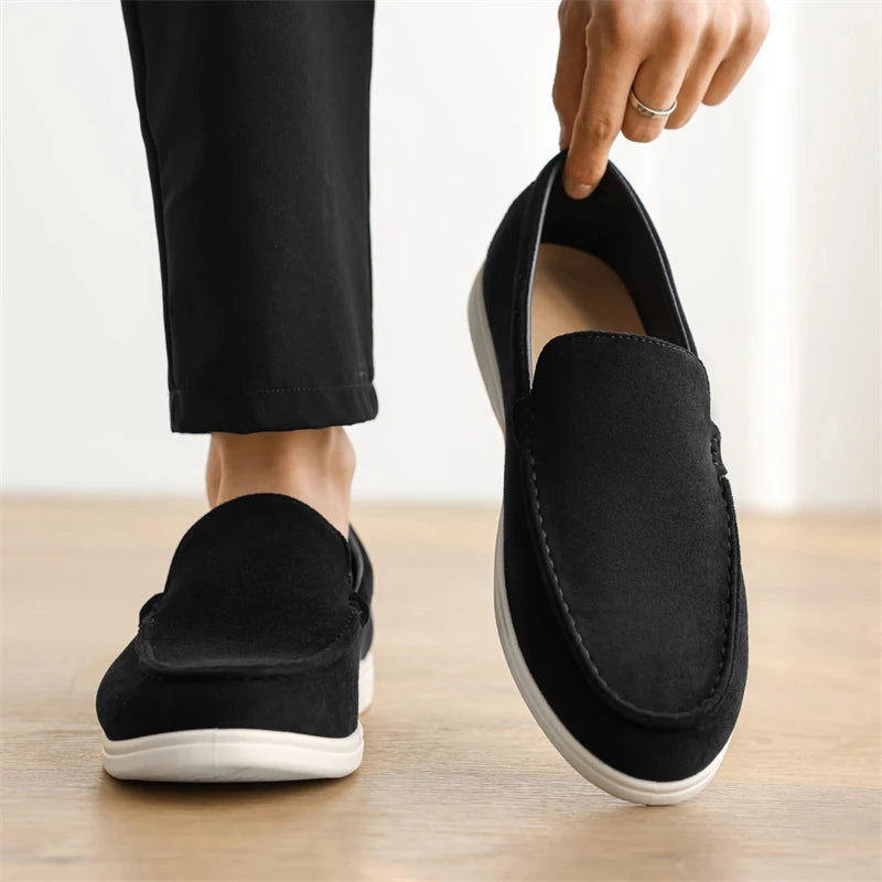 Men’s Outdoor Casual Loafers – Breathable Non-Slip Walking Shoes, Comfortable Driving Flats