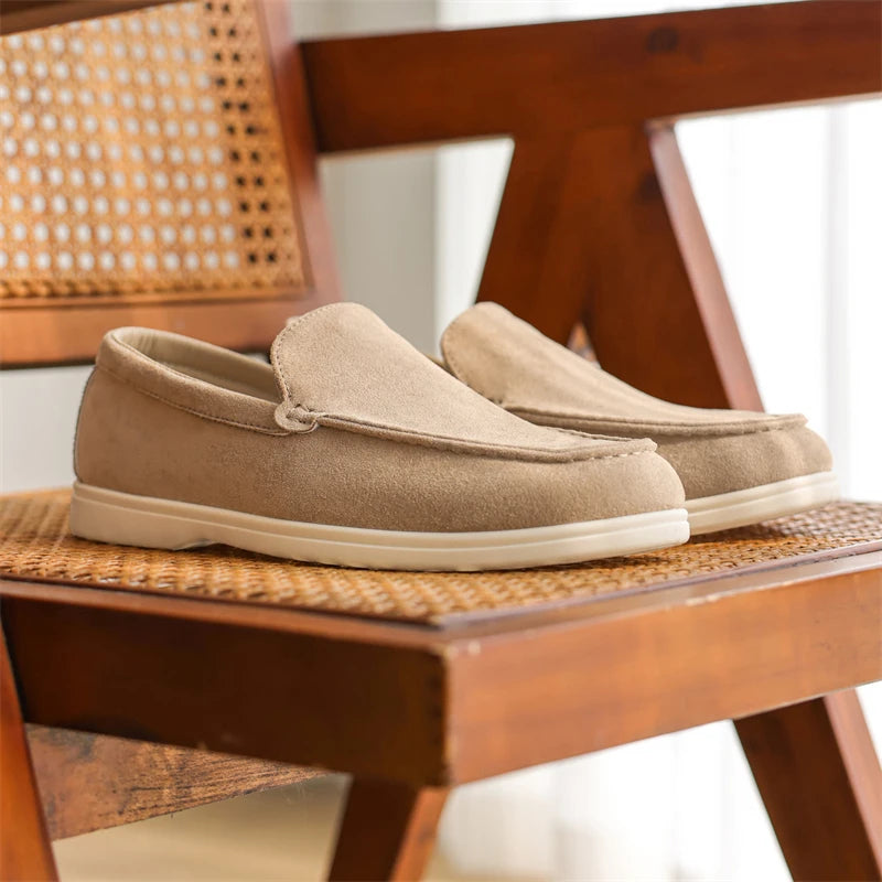 Men’s Outdoor Casual Loafers – Breathable Non-Slip Walking Shoes, Comfortable Driving Flats