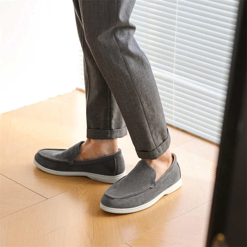 Men’s Outdoor Casual Loafers – Breathable Non-Slip Walking Shoes, Comfortable Driving Flats