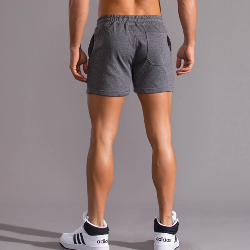 Men’s Cotton Casual Shorts – Summer Shorts with Side Pockets and Zipper