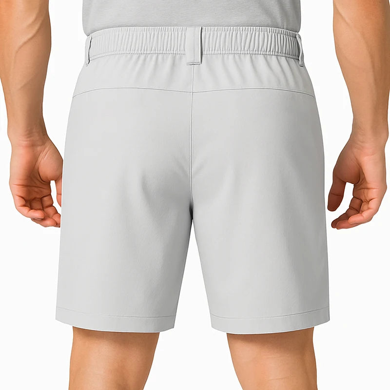 Men’s Ice Silk Quick-Dry Shorts – Lightweight Cooling Dress Shorts for Office & Casual Wear
