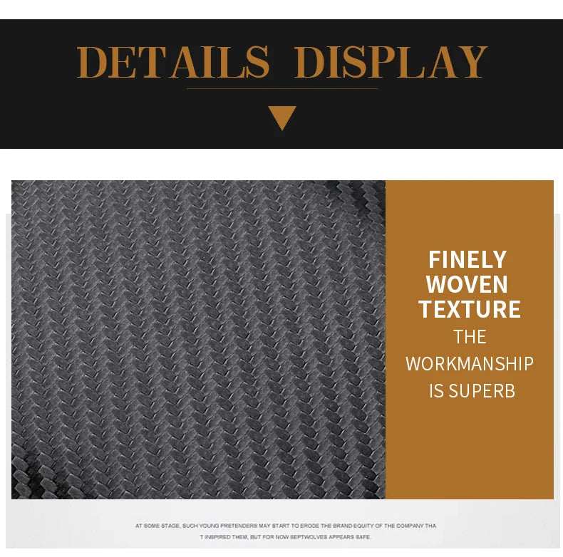 Men's Carbon Fiber Slim Wallet – Short Card Holder with Integrated Zipper Coin Pocket