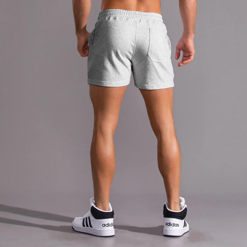 Men’s Cotton Casual Shorts – Summer Shorts with Side Pockets and Zipper