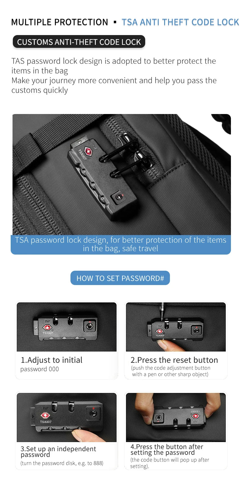 Men's Expandable Travel Backpack with Vacuum Compression – 17-Inch Laptop, Large Capacity, Business & School Outdoor Hiking Bag