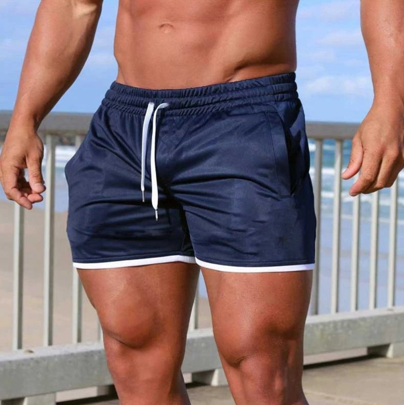 Men’s Mesh Sports Shorts – Summer Fitness & Basketball Training Shorts