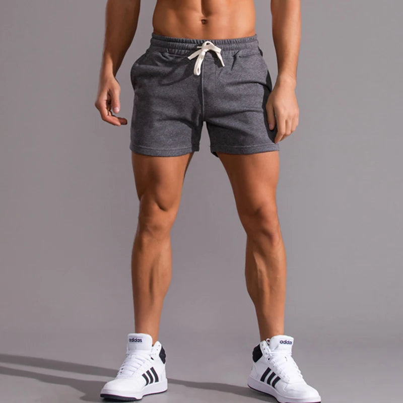 Men’s Cotton Casual Shorts – Summer Shorts with Side Pockets and Zipper