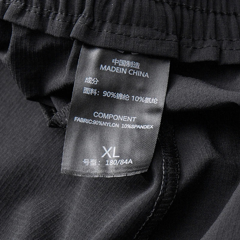 Men’s Ice Silk Quick-Dry Shorts – Lightweight Cooling Dress Shorts for Office & Casual Wear