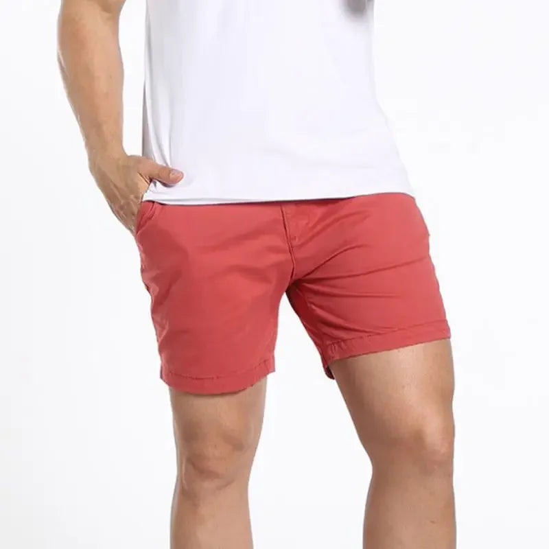 Men’s 3/4 Zipper Pocket Shorts – Korean Streetwear Style | 2025 Y2K Trend