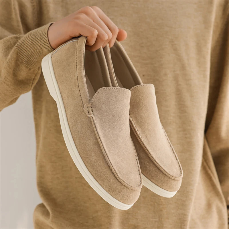 Men’s Outdoor Casual Loafers – Breathable Non-Slip Walking Shoes, Comfortable Driving Flats