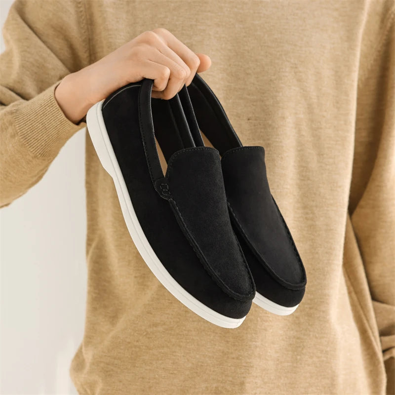 Men’s Outdoor Casual Loafers – Breathable Non-Slip Walking Shoes, Comfortable Driving Flats