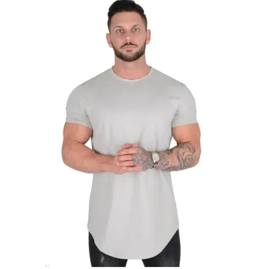 Men’s Striped Knit Henley T-Shirt – Short Sleeve, Soft & Breathable Casual Top