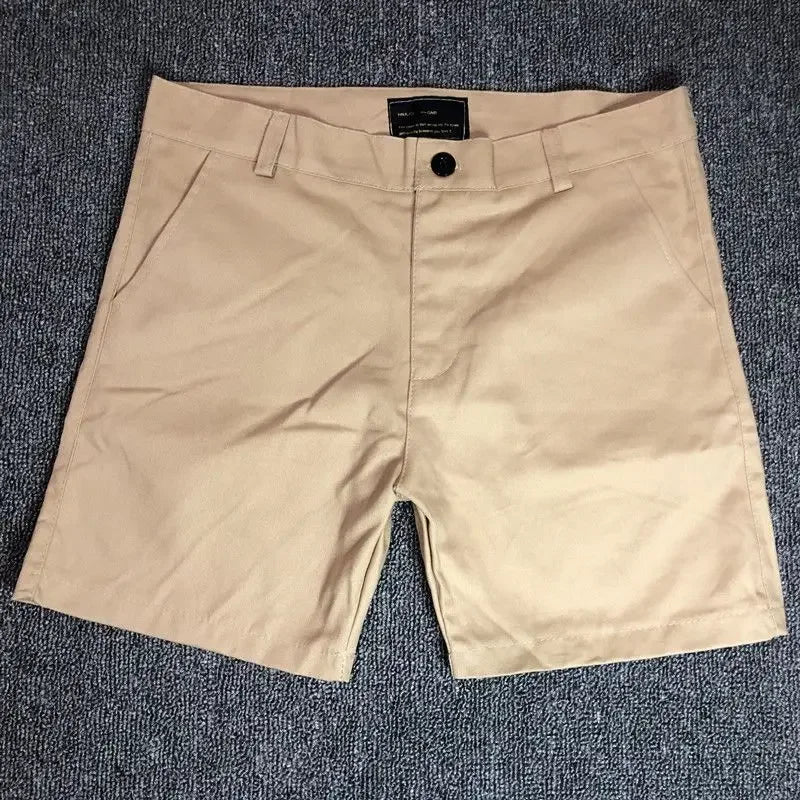 Men’s 3/4 Zipper Pocket Shorts – Korean Streetwear Style | 2025 Y2K Trend