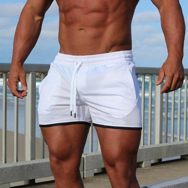 Men’s Mesh Sports Shorts – Summer Fitness & Basketball Training Shorts