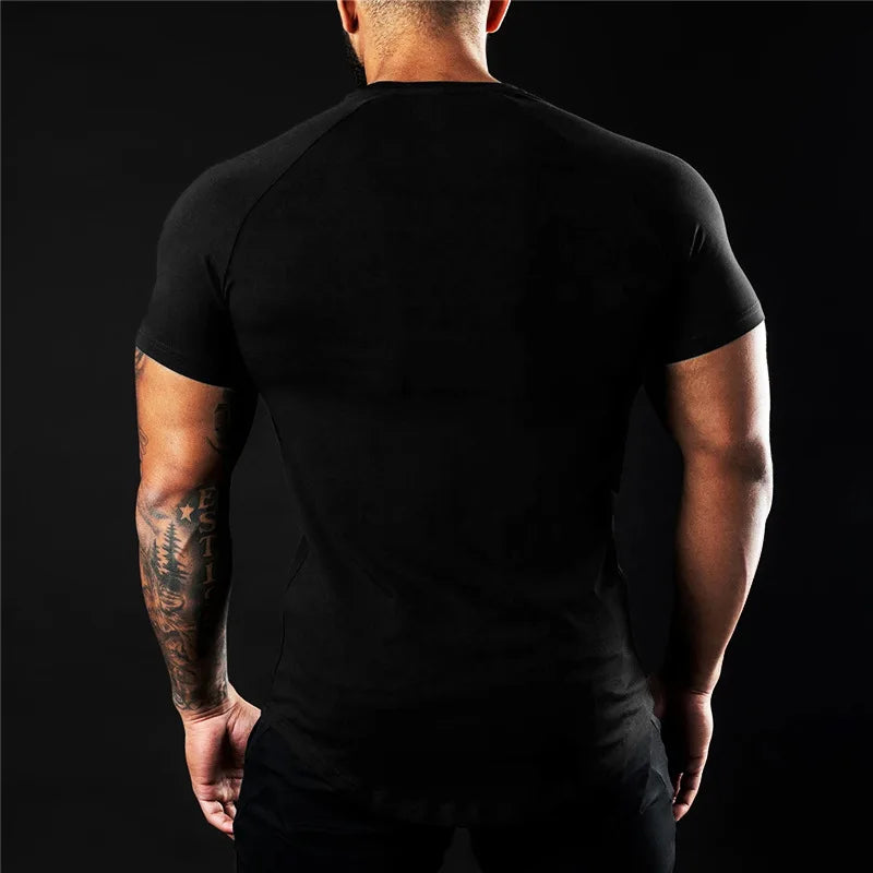 Men’s V-Neck Short Sleeve Casual T-Shirt