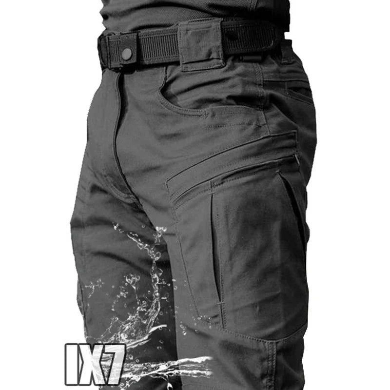 Men’s Cargo Pants – Waterproof, Multi-Pocket, Wear-Resistant Casual Training Trousers