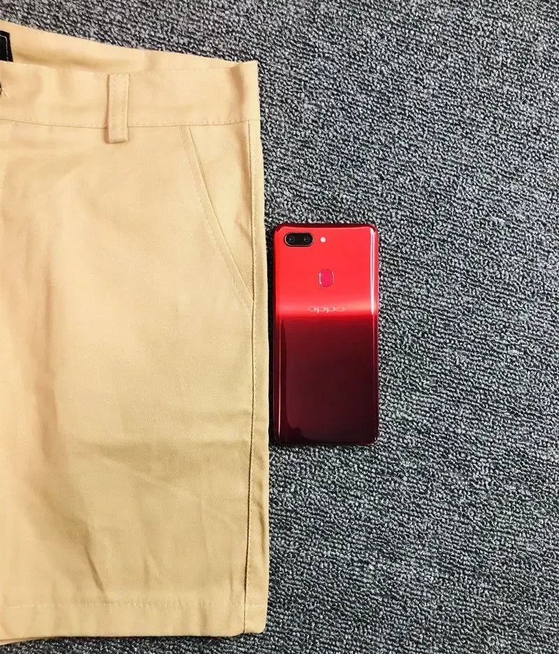 Men’s 3/4 Zipper Pocket Shorts – Korean Streetwear Style | 2025 Y2K Trend