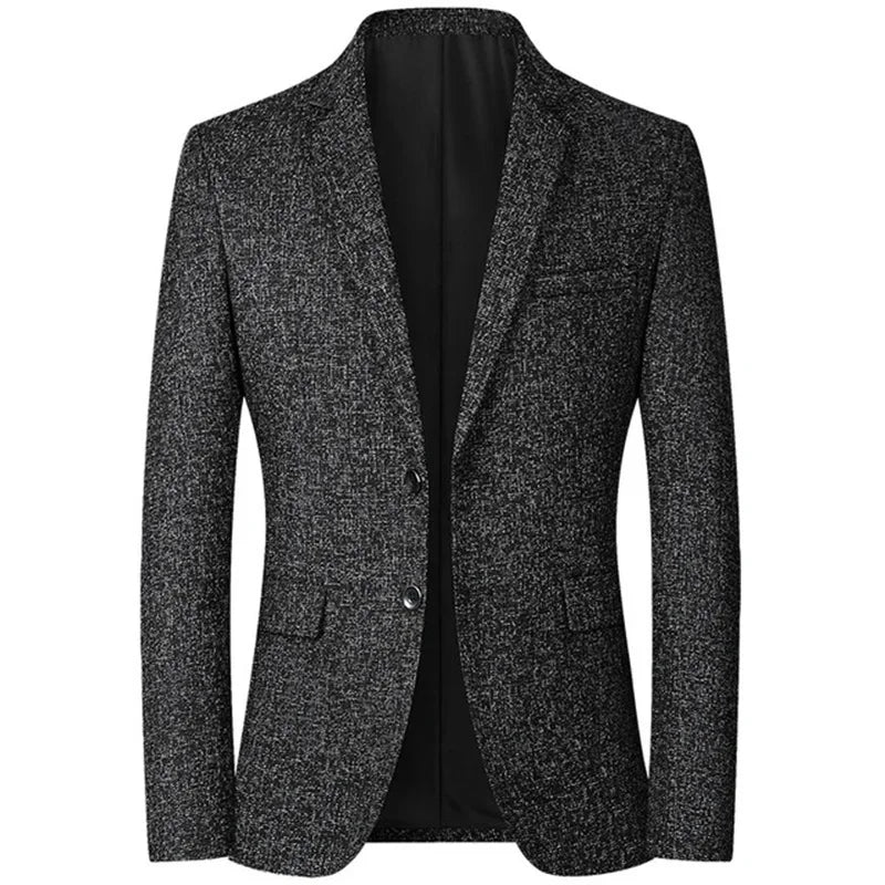 New Men’s Blazer – Slim Fit Spring Business Suit Jacket